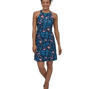 Patagonia Blue Floral Dress